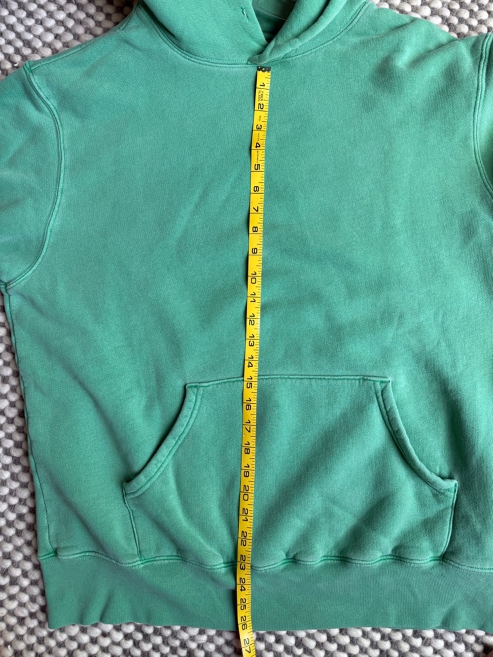 Fred Segal RARE Green Logo Sleeve Hoodie - Picture 5 of 6